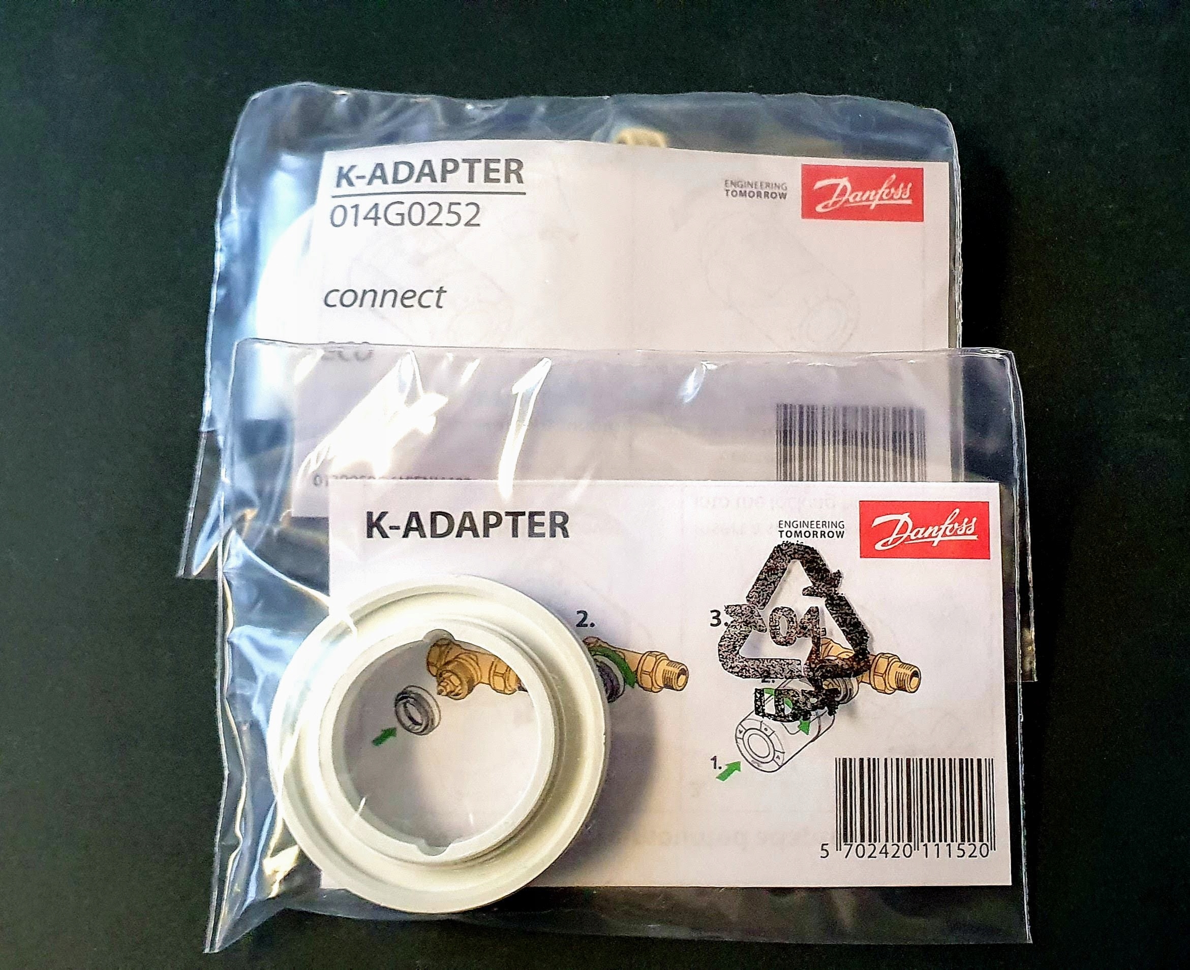 Danfoss Eco K-Adapter do zaworów Danfoss M30x1,5 Marka Danfoss