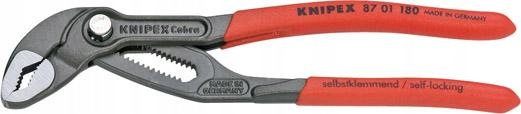 Nastavitelné kleště Cobra 180 mm 42 mm 87 01 180 Sb Knipex