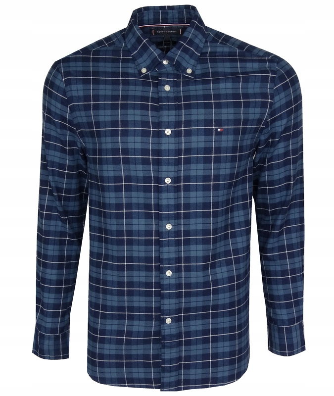 Tommy Hilfiger pánská košile, flanelová, kostkovaná, S