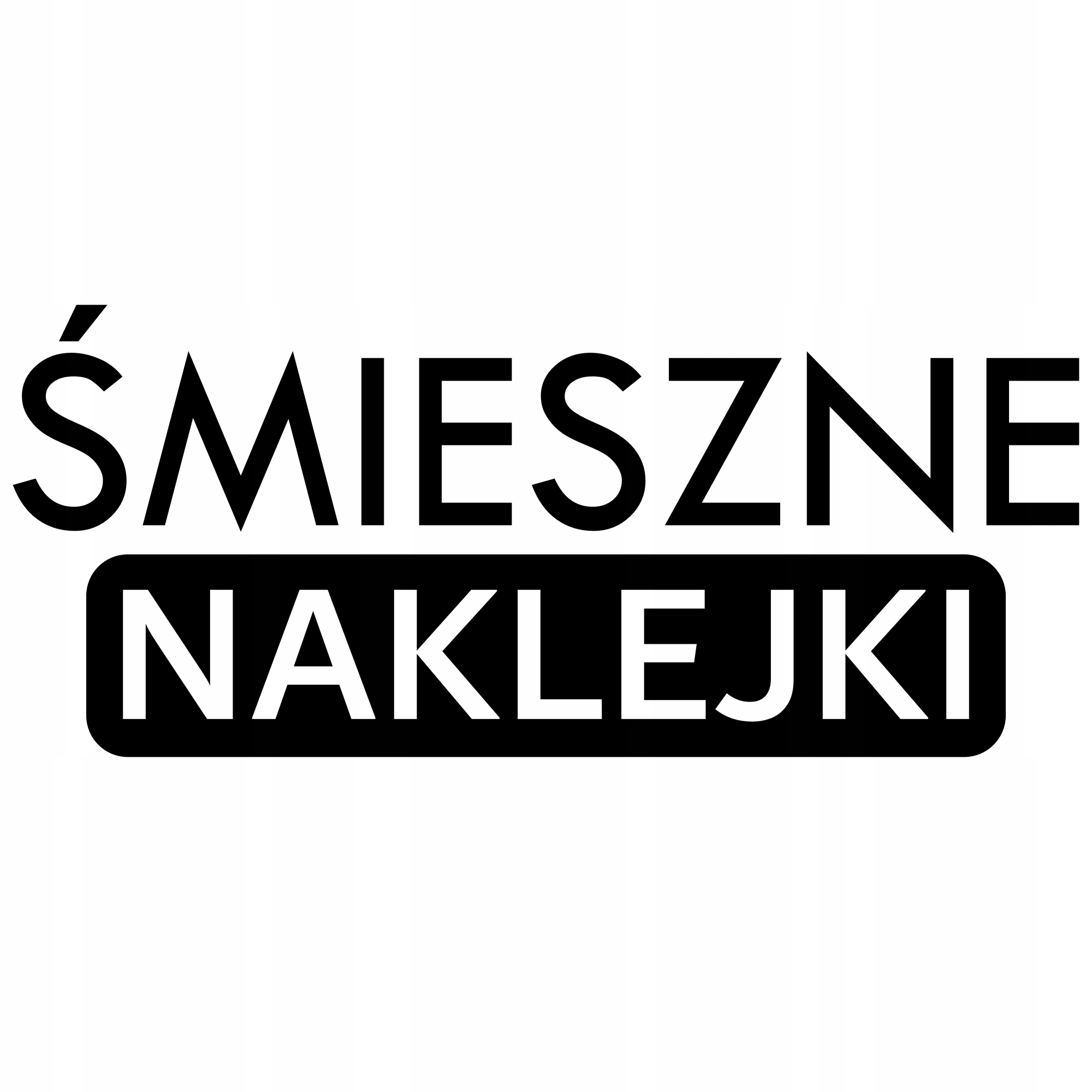 ŚMIESZNE NAKLEJKI NA SAMOCHÓD SZYBĘ - PASUJĄ NA KAŻDE AUTO SOLIDNE WYKONANE