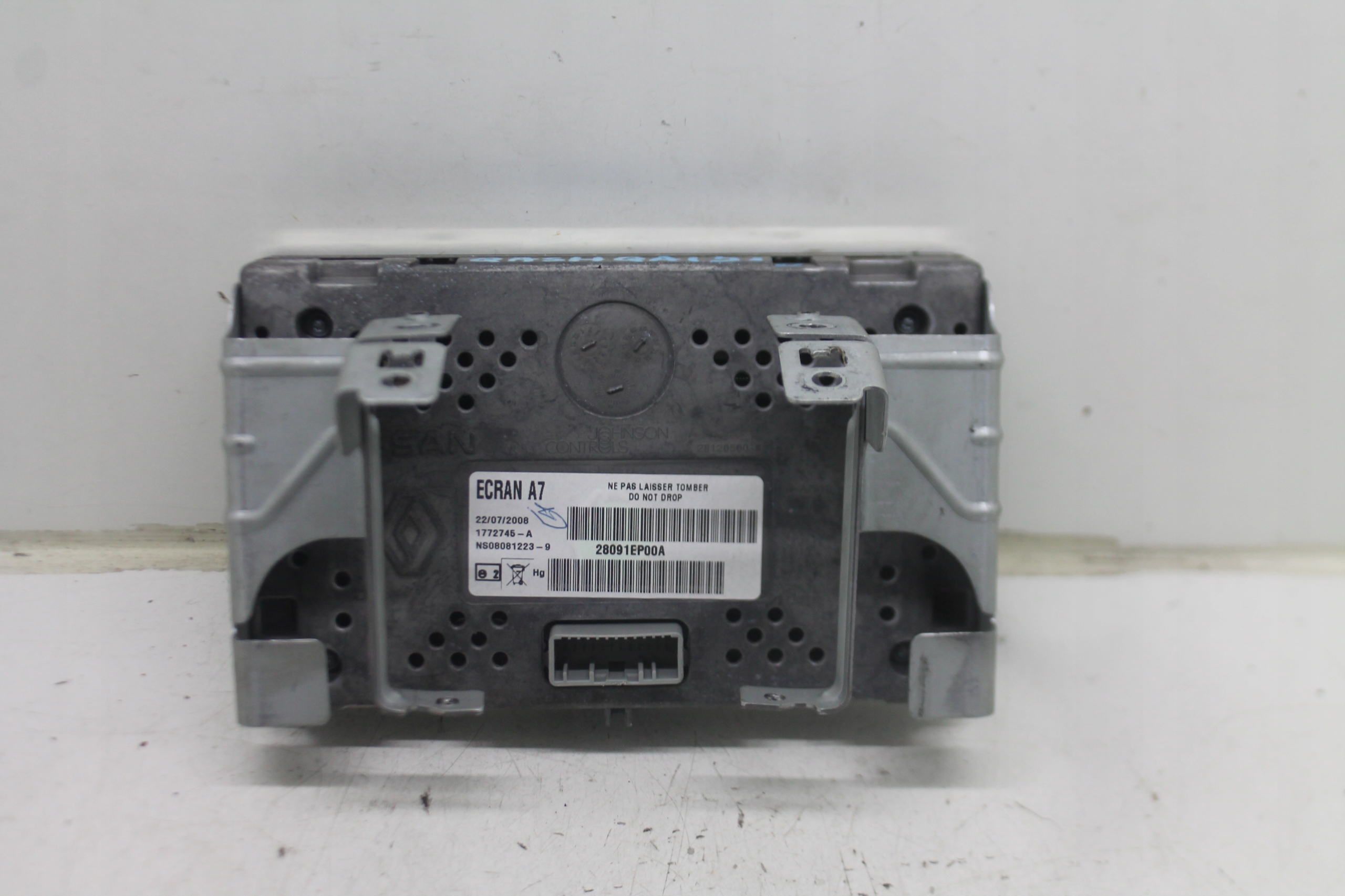 EKRAN der Navigation 28091EP00A NISSAN QASHQAI J10 +2 2008 2.0 DCI