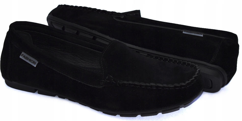 HAVER Nowe Czarne Mokasyny Wizytowe (36-37-38-39-41) - 40 Kod producenta 018