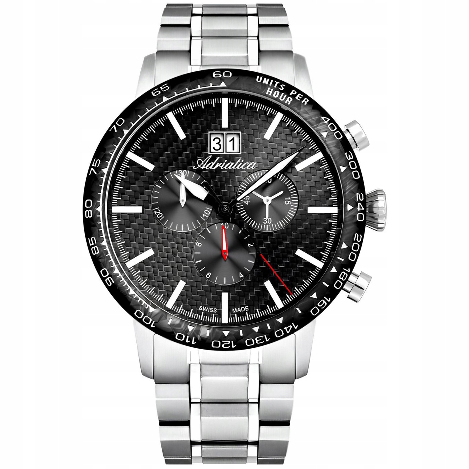 Pánské Hodinky Adriatica A8383.4114CH šedé