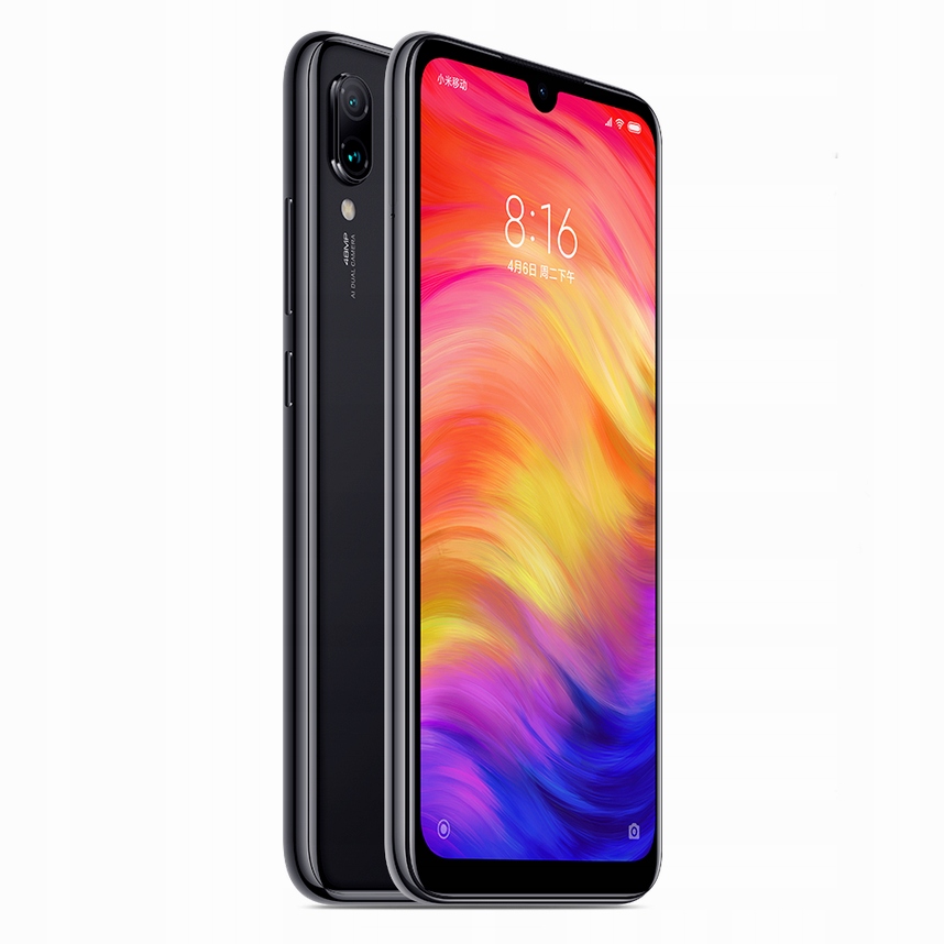 Okostelefon Xiaomi Redmi Note 7 4 Gb 64 Gb fekete