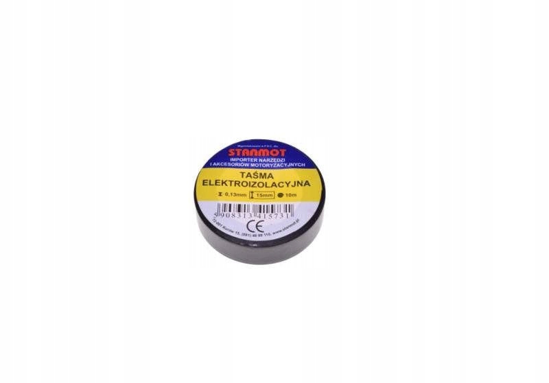 

Taśma Izolacyjna Pcv Czarna 10x15mm