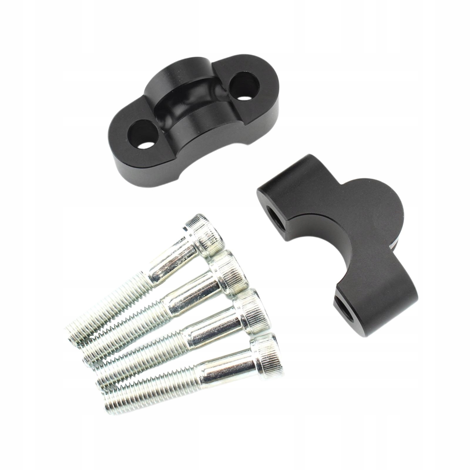 2 sztuki Riserów na kierownicę ,Kierownica Riser Extender ,20mm wysokości, czarna