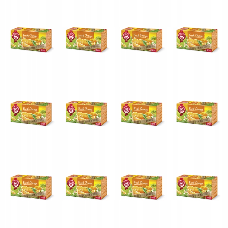 Herbatka owocowa Teekanne Fresh Orange 20 Torebek x 2,25g X12
