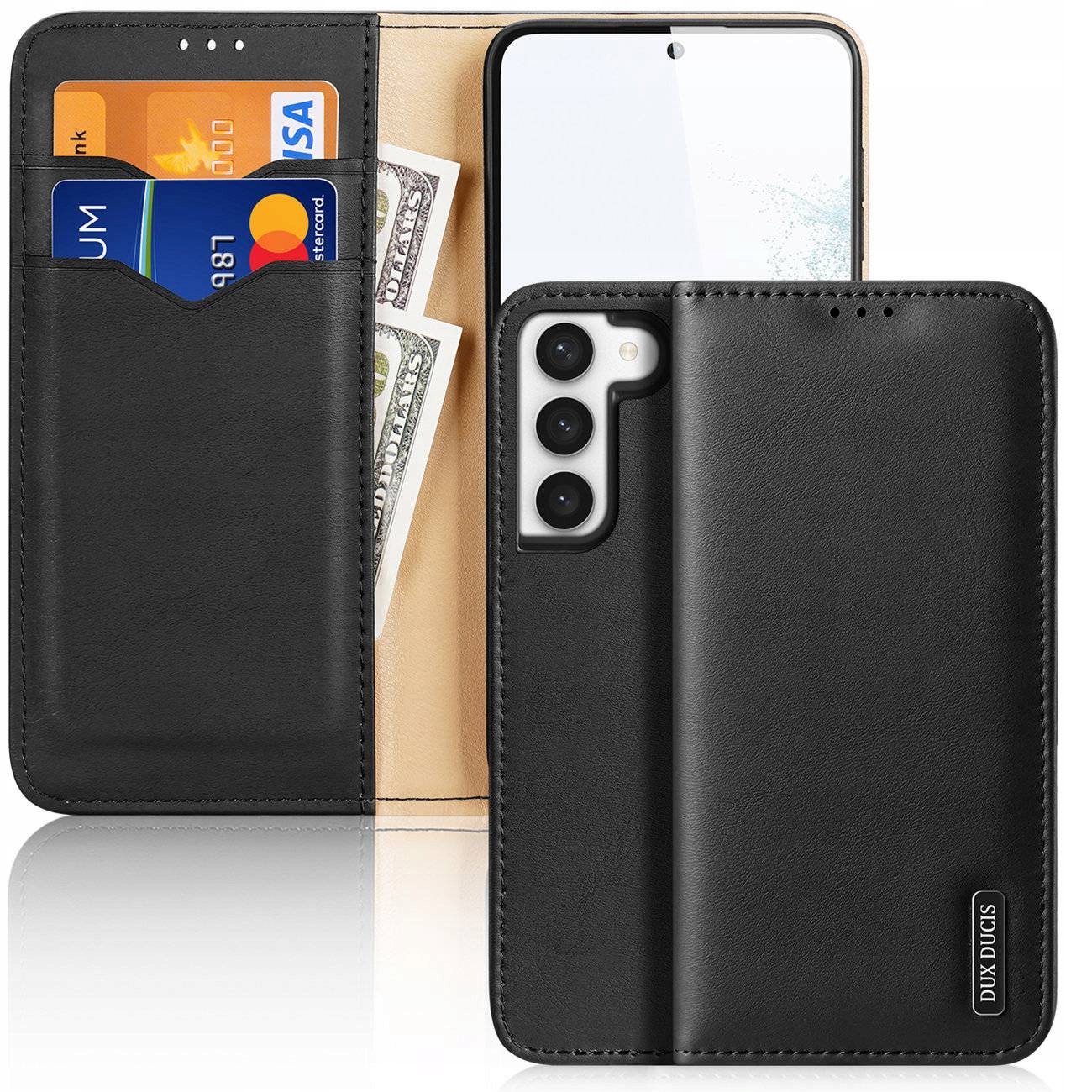 Dux Ducis Hivo etui Samsung Galaxy S23+ pokrowiec z klapką portfel Rfid