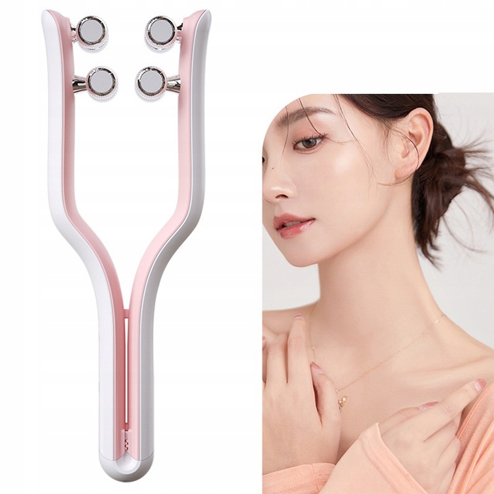 3D Masážní Přístroj Na Obličej Y-shape Roller Liftingový Anti-aging Pro Masáž
