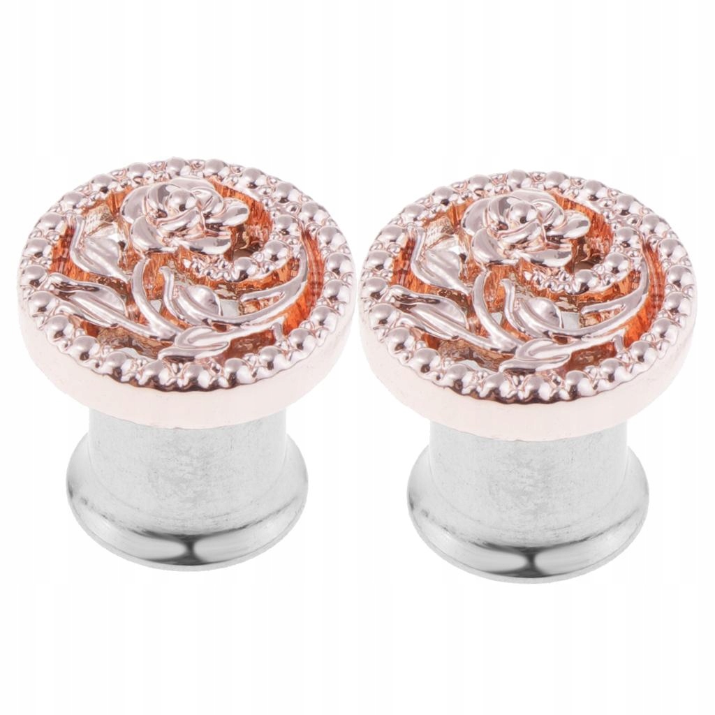 Tunele do uszu w kolorze różowego złota Ekspandery do uszu 13357054130