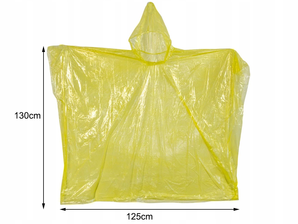 PŁASZCZ PRZECIWDESZCZOWY KIESZONKOWY PELERYNA UNIWERSALNA Rozmiar uniwersalny