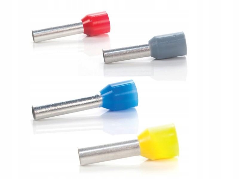 

Końcówka tulejkowa izolowana 1/10 (100 szt.)