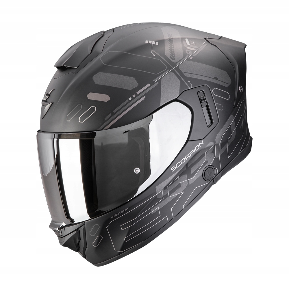 Helma Scorpion Exo-530 Air Fond Matt Black/Silver veľ.M