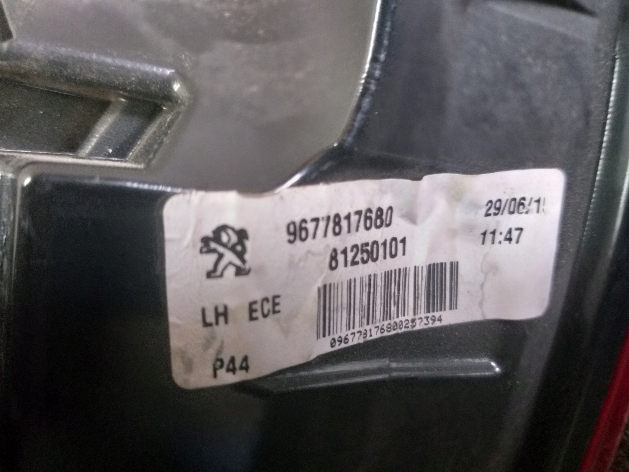 light rear part left PEUGEOT 308 T9 KOMBI 14
