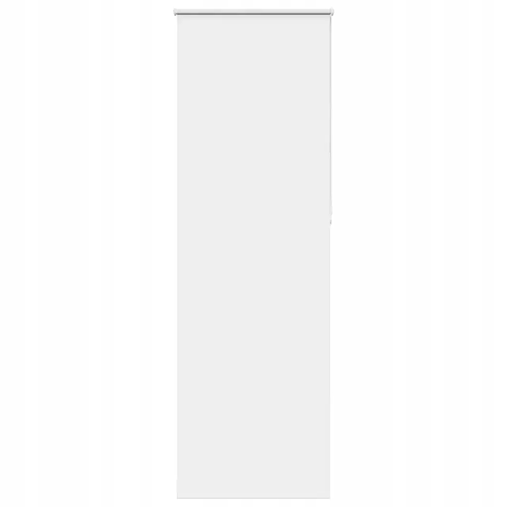 vidaXL Roleta zatemňovací bílá 65x210 cm šířka látky 60,7 cm polyester