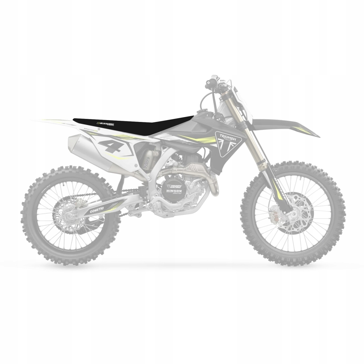 Blackbird Poťah Poťah Na Sedadlo Triumph Tf 250X '24-'25 Zebra K