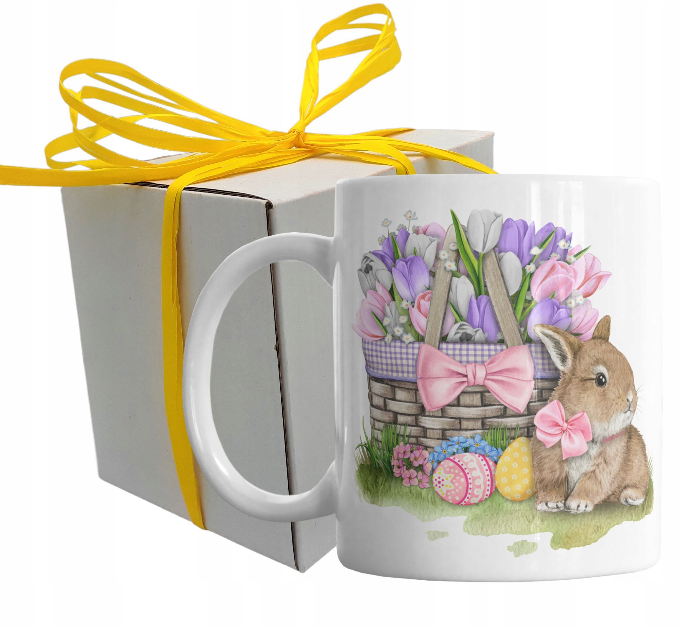 KUBEK PREZENT NA ZAJĄCZKA ŚWIĘTA WIELKANOC