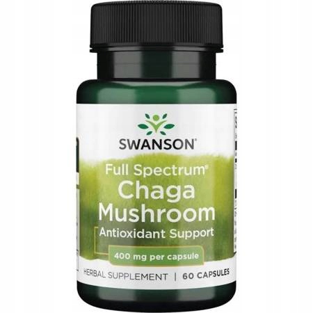 

Swanson Full Spectrum Chaga Mushroom 60 kapsułek