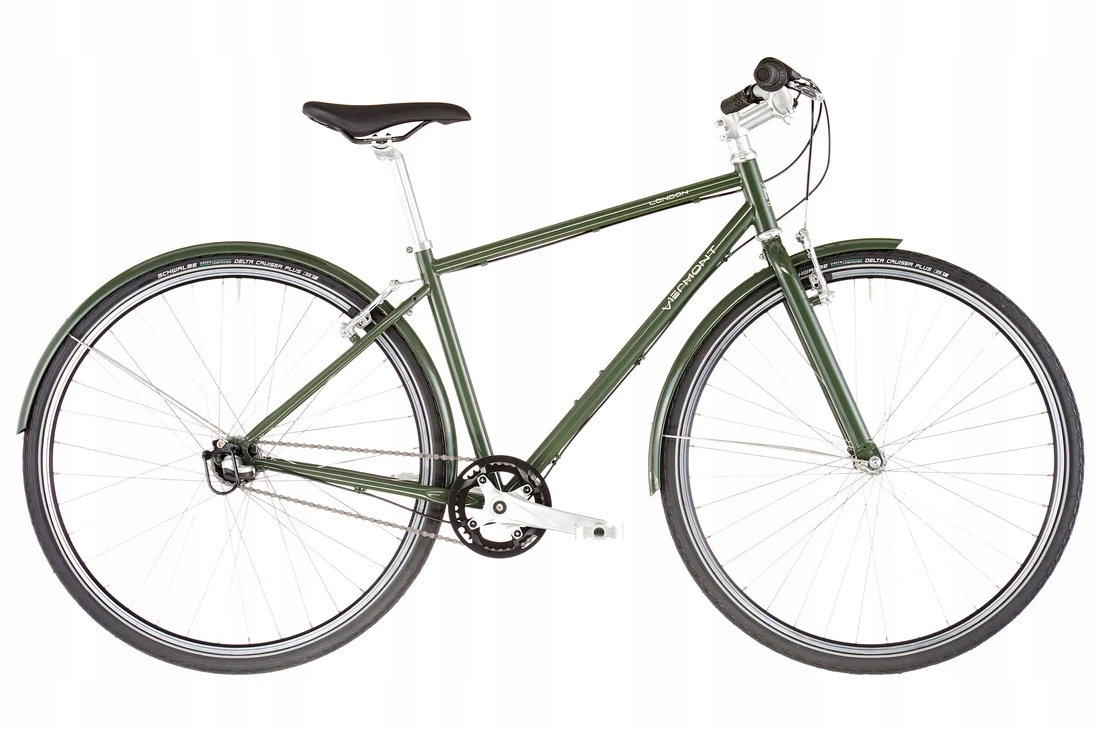 Vermont London 3G rower miejski rama 46cm, koła 28", zielony
