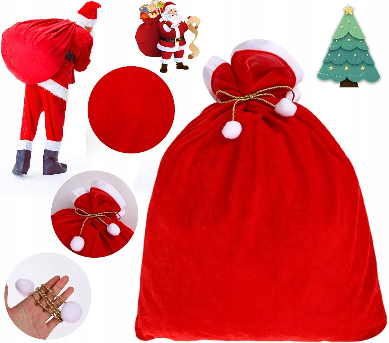 WOREK WÓR WORECZEK ŚWIĘTEGO MIKOŁAJA ŚWIĘTY MIKOŁAJ BOŻE NARODZENIE WIGILIA