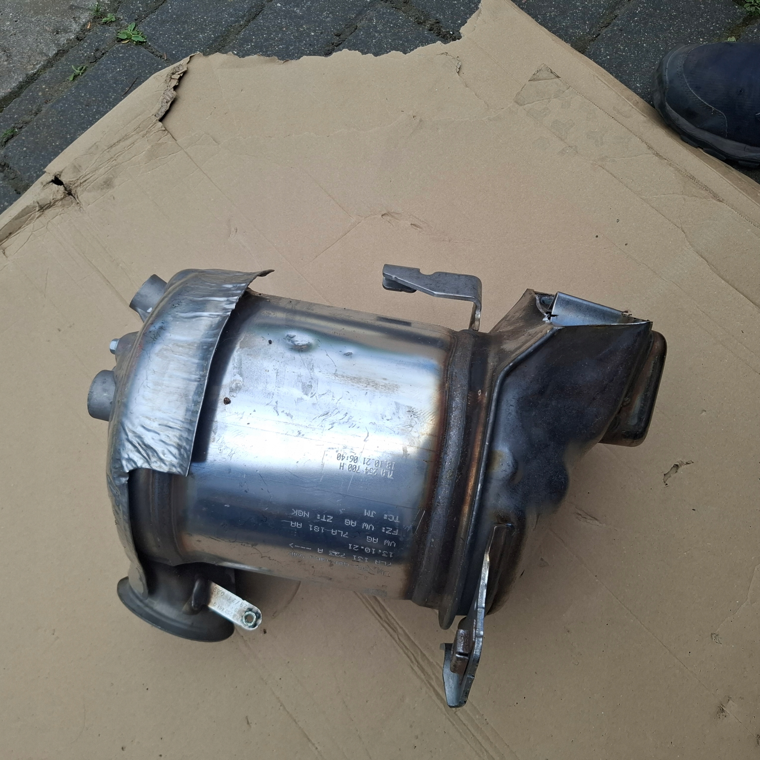 катализатор DPF фильтр частиц vw T6.1 CRAFTER MAN TGE 2.0tdi
