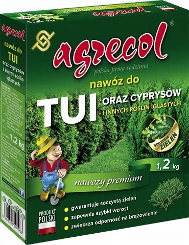 

Agrecol nawóz pod tuje i cyprysy żywotniki 1,2kg