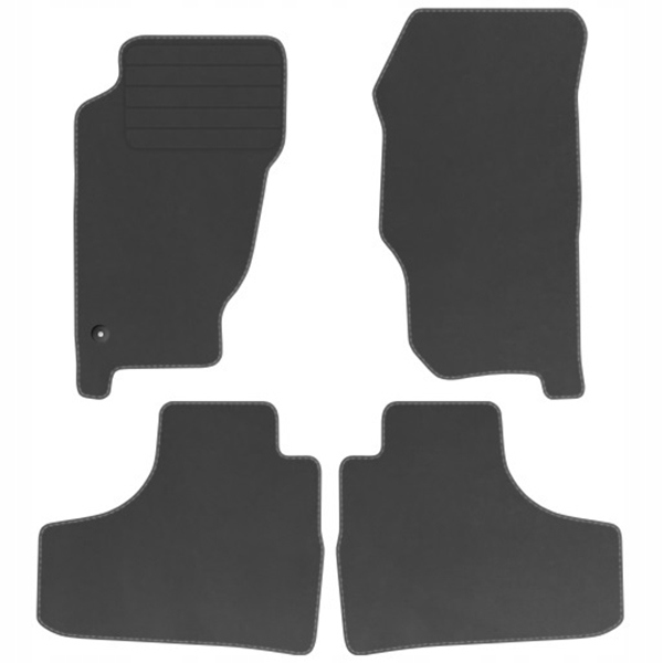 Jeep Cherokee Kj 01- Koberečky velur Comfort Grafit