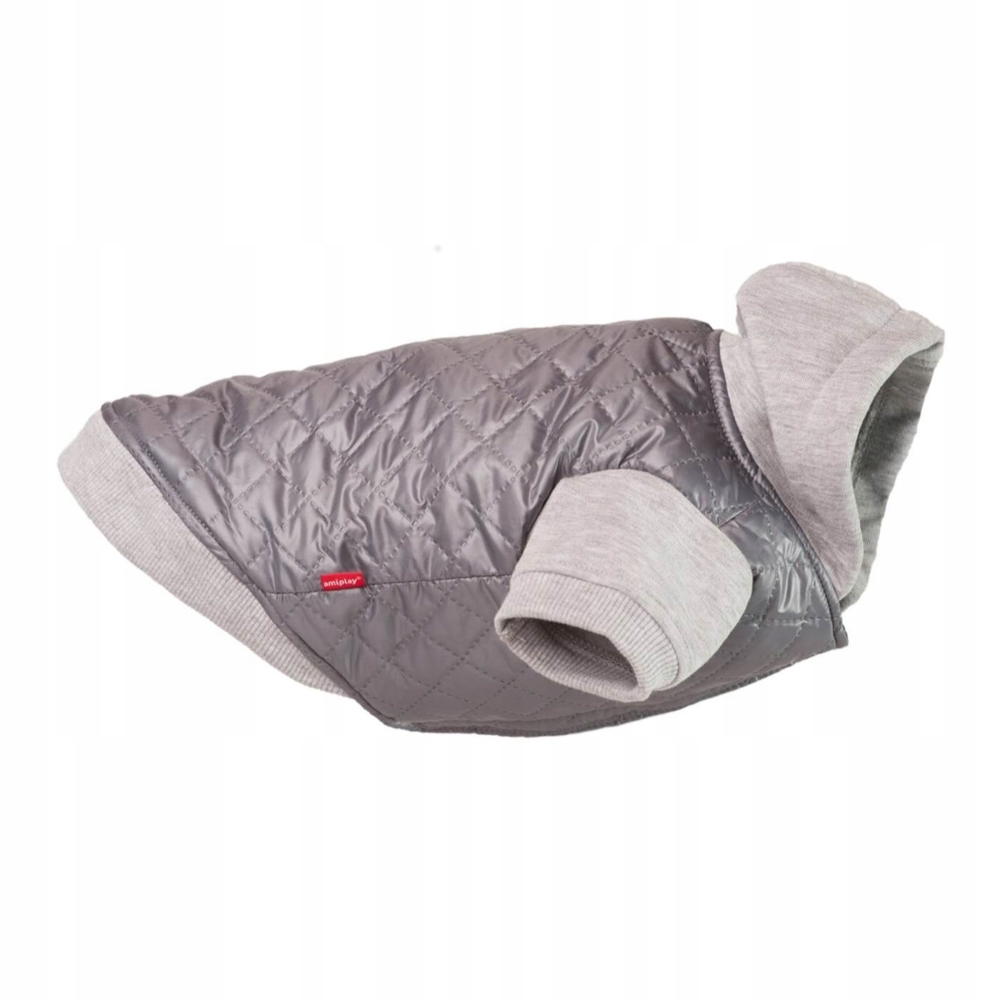 

amiplay Kurtka z kapturem Psa Boston 25cm Szary