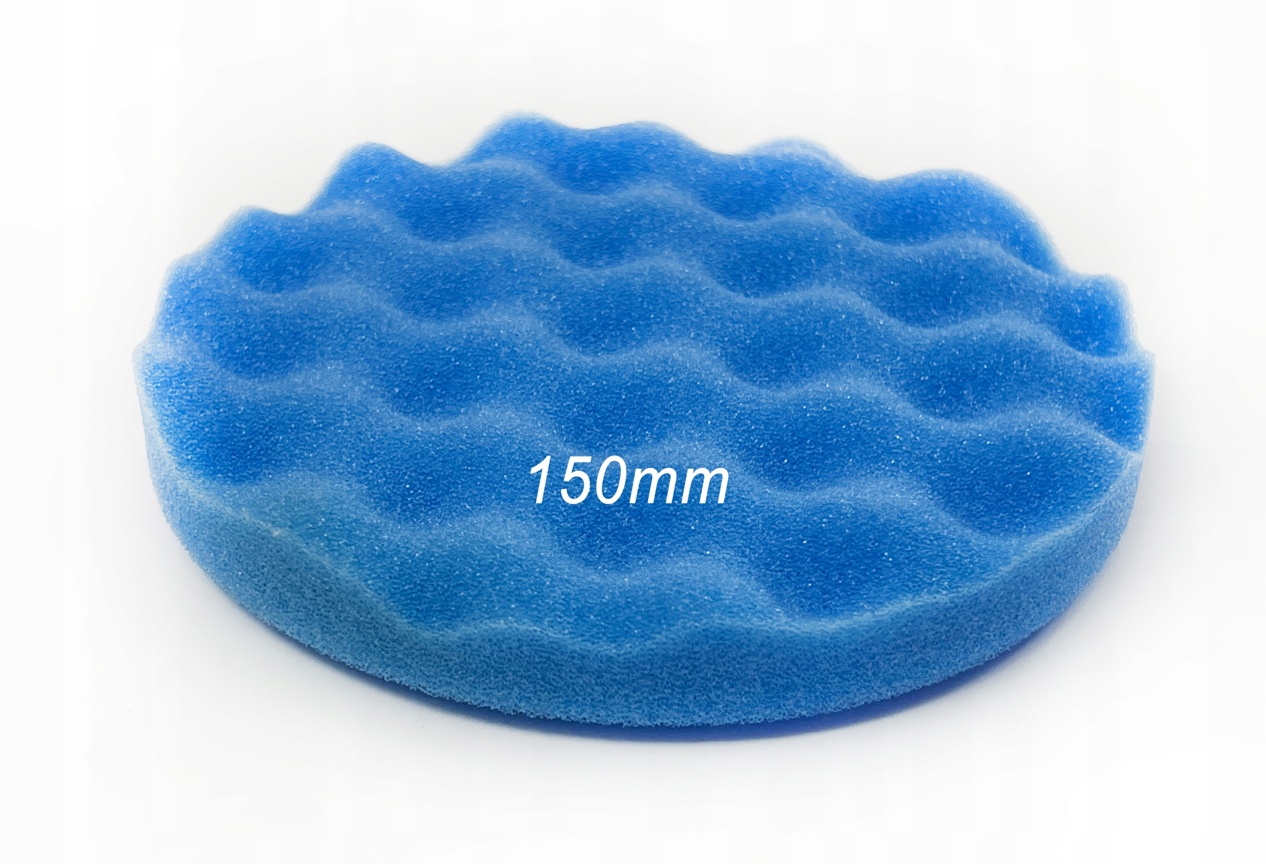 

Gąbka Polerska Na Rzep Miękka 150mm Niebieska