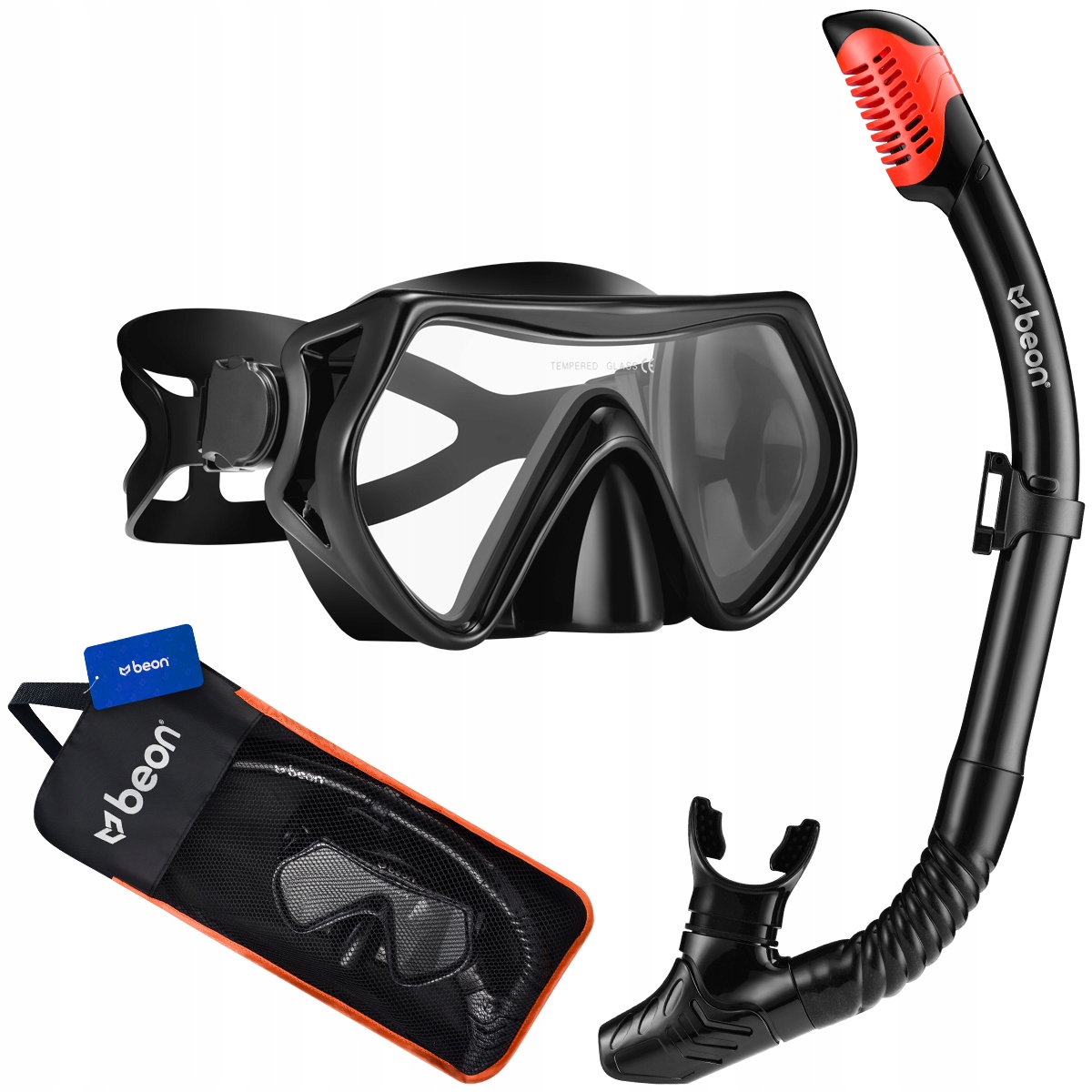 Sada Potápěčské Brýle A Dýmka Na Potápění Brýle A Šnorchl Pro Šnorchlování Beon