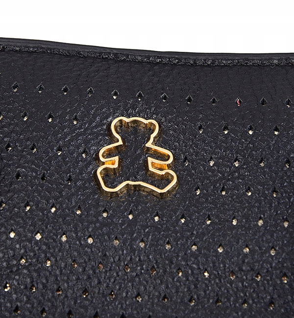 LuluCastagnette Torebka Damska KUFEREK DO RĘKI NA RAMIĘ z paskiem AŻUREK Styl miejski