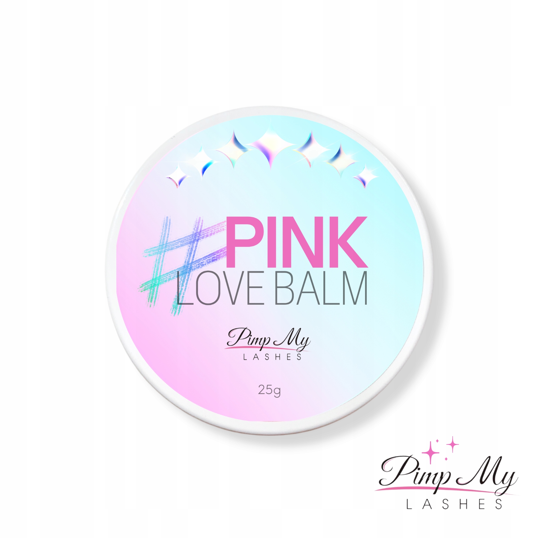 Pink Love Balm Růžový balzám na lifting řas Pimp My Lashes