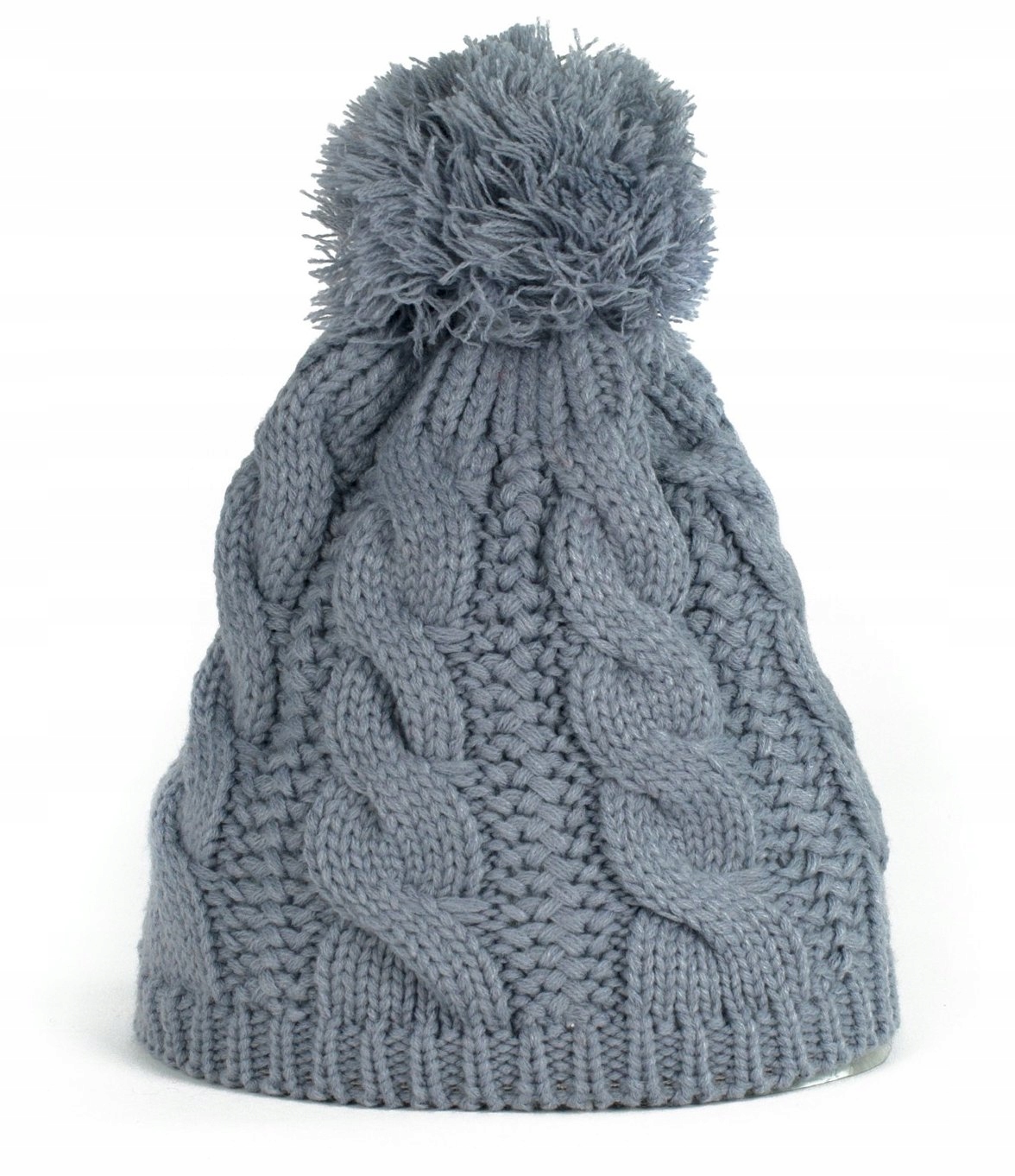 

Szaleo ocieplona Czapka zimowa pompon cz13128-4