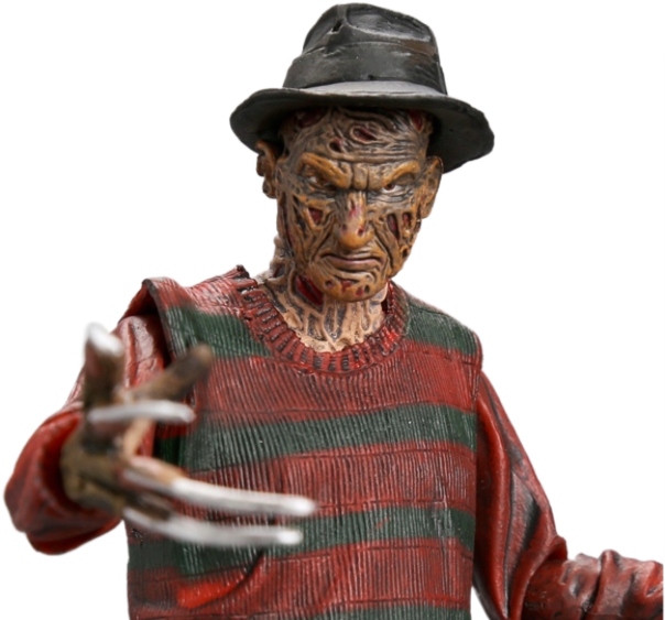 Pohyblivá figurka Freddy Krueger Noční můra z ulice Svazků 18 cm