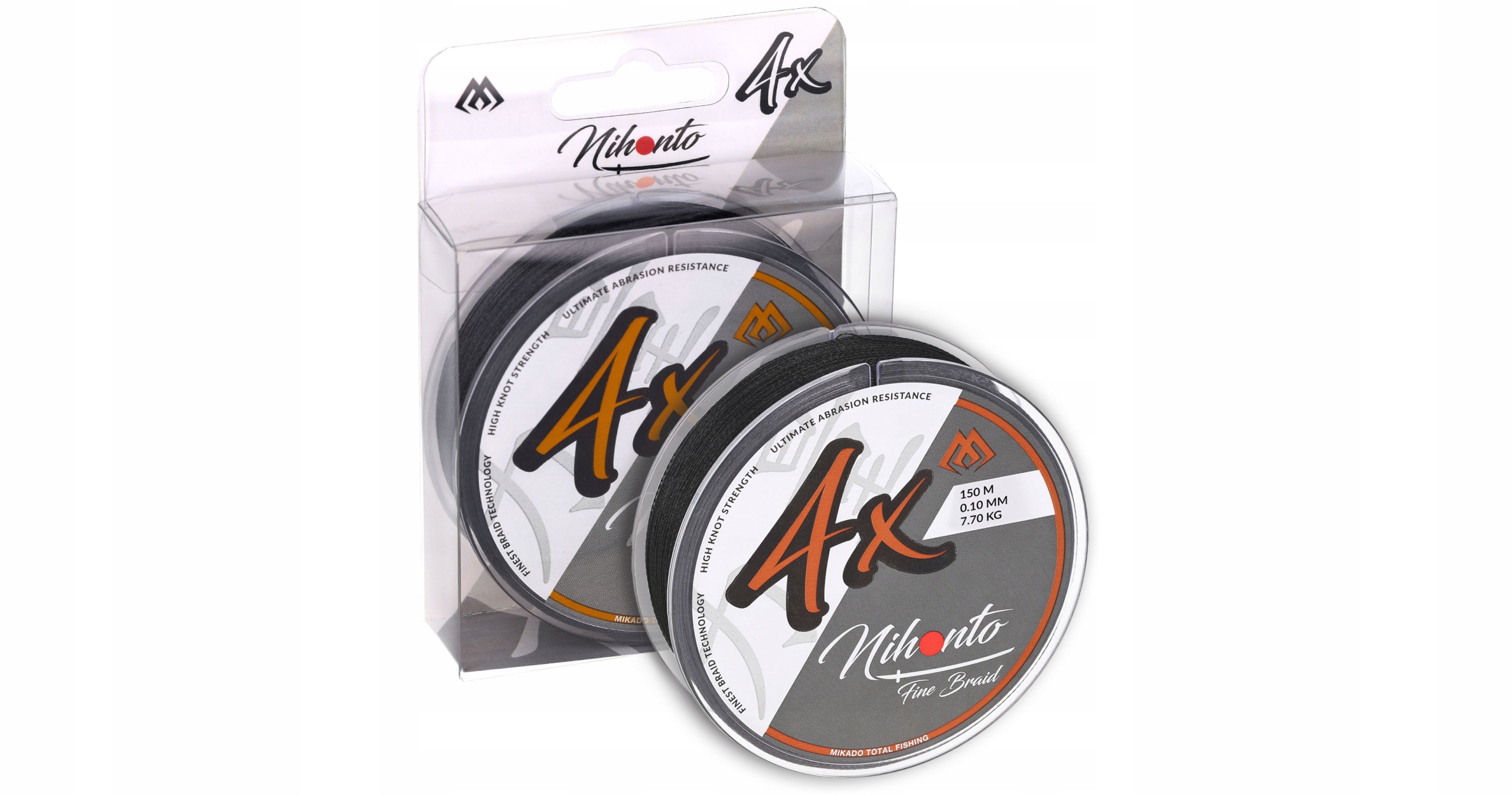 Mikado Nihonto Fine Braid 0,30mm 150m czarna