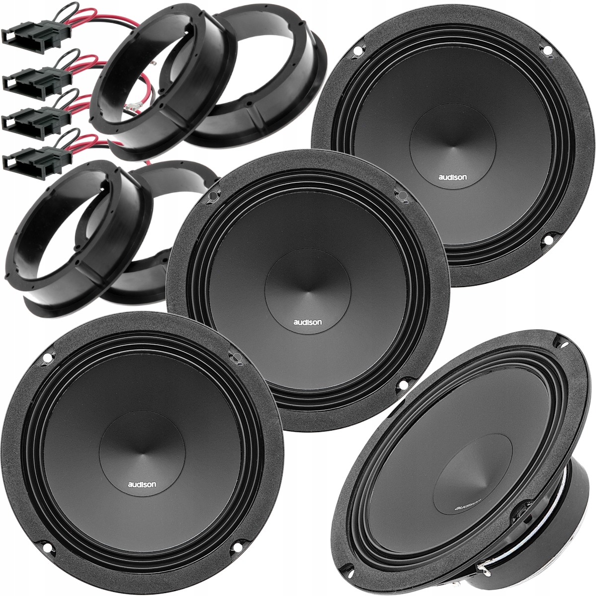 4 GŁOŚNIKI AUDISON DO SEAT CORDOBA PRZÓD + TYŁ