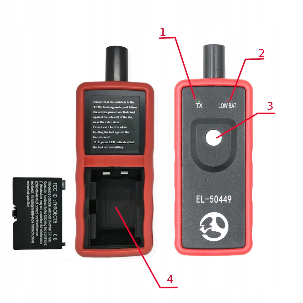 Програматор активатор датчиків TPMS FORD EL-50449 Кількість штук 1 шт