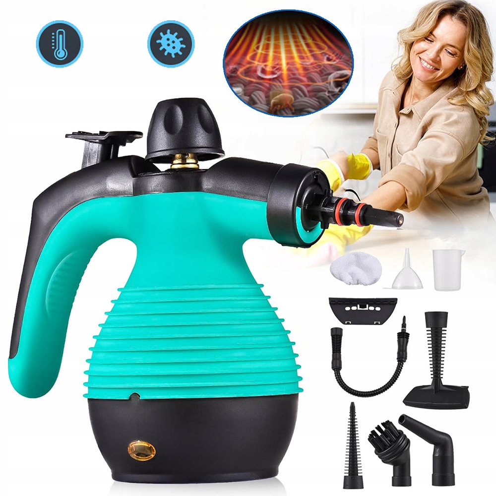 Myjka Parowa Czyścik do Okien Parownica 1050W Ręczna Myjka