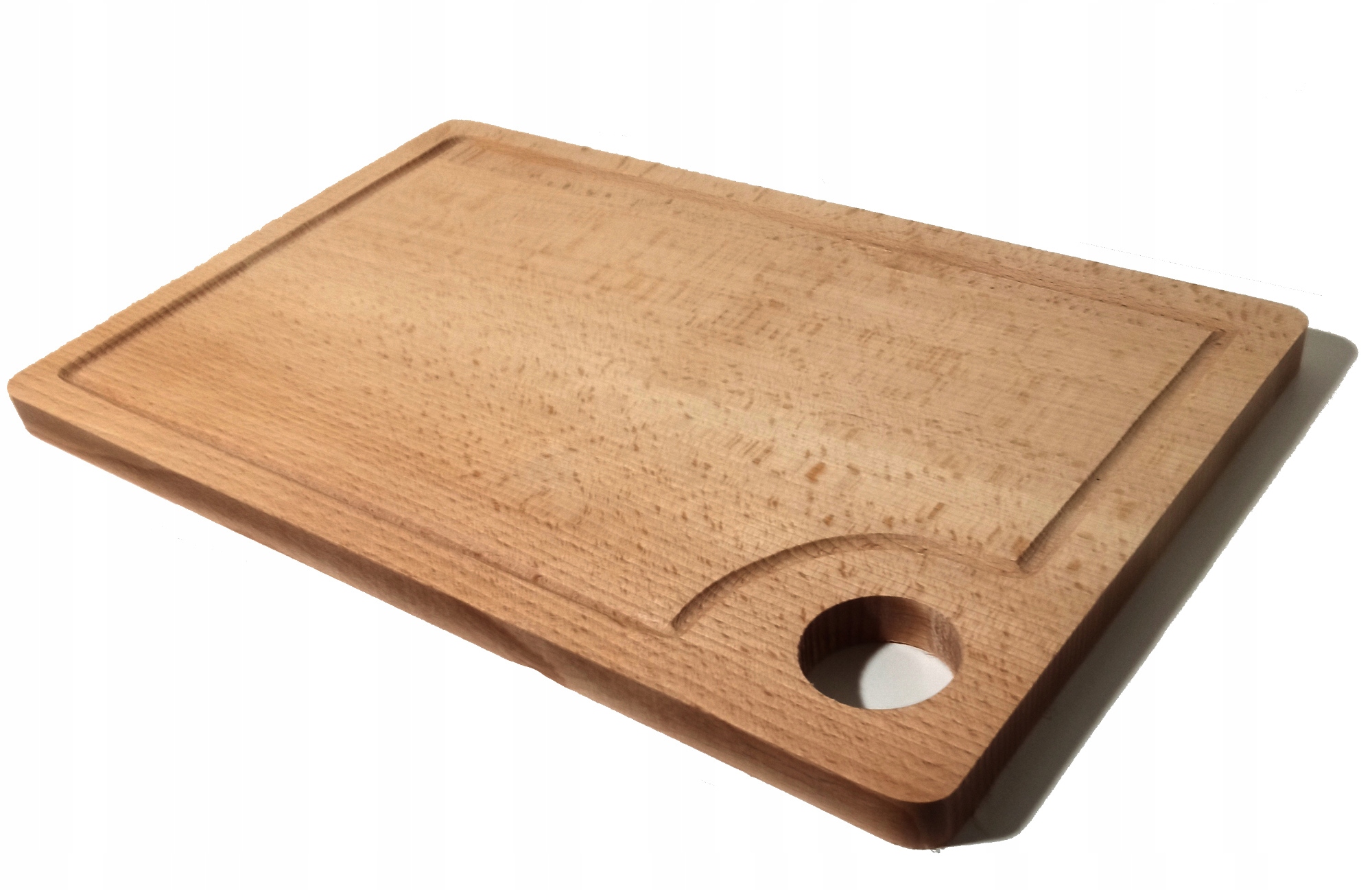 

Deska do krojenia drewniana prostokątna 34 Cm