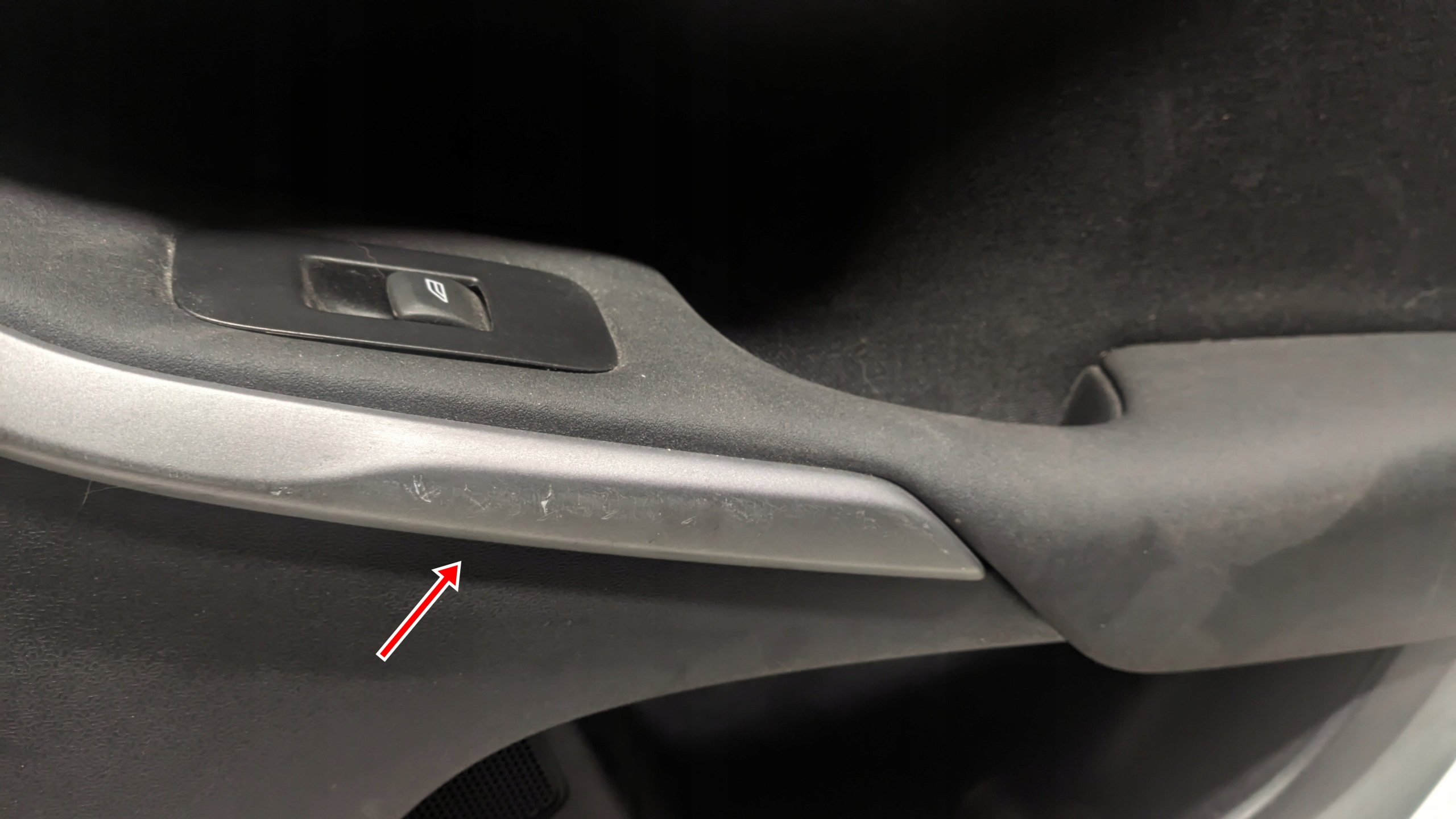 VOLVO V40 side door right rear part
