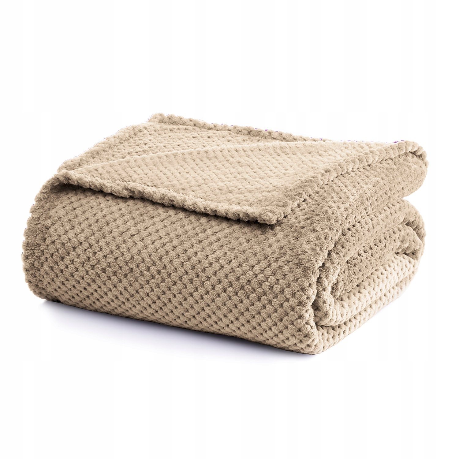 

Koc pikowany 150x200 cm Cappuccino