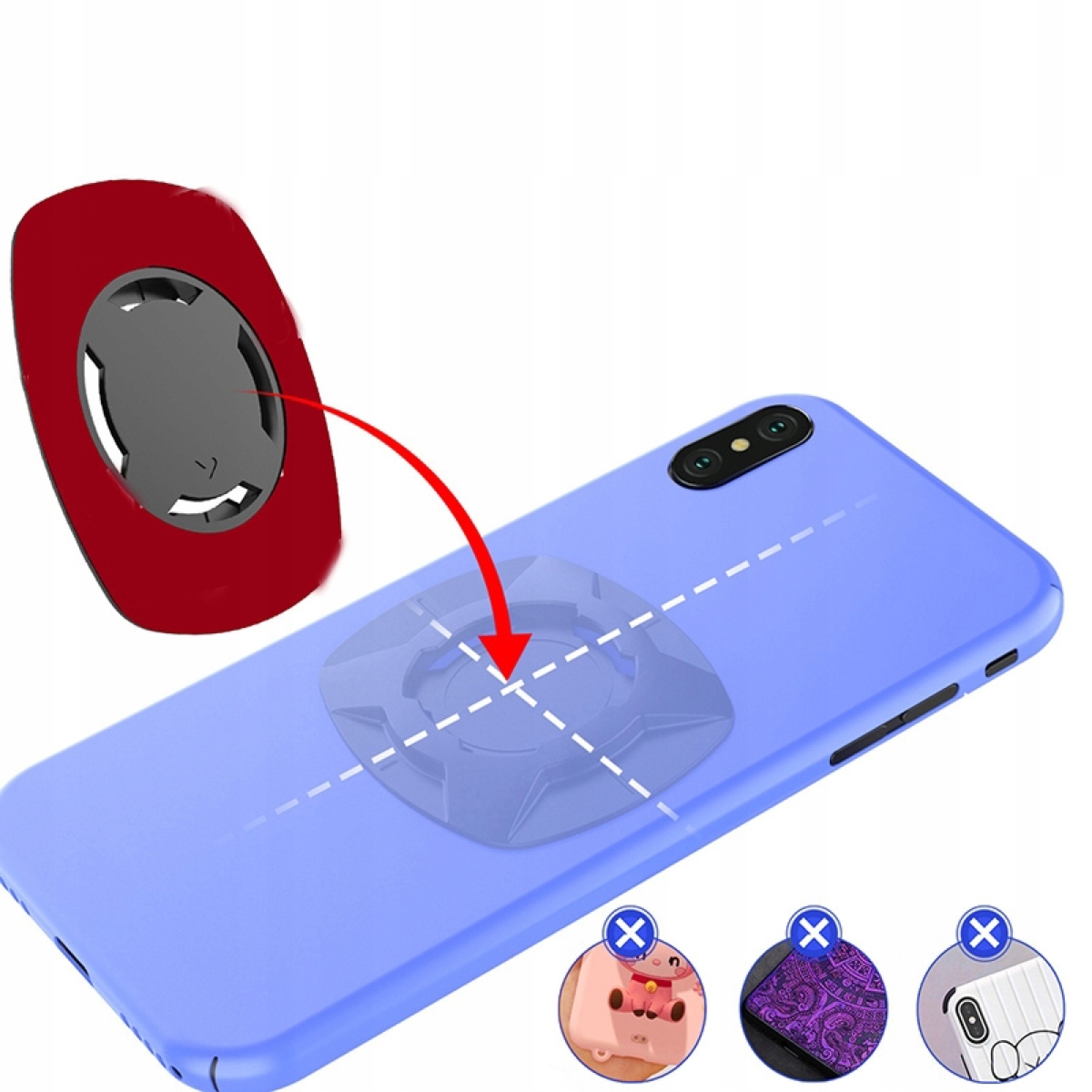 Uchwyt rowerowy do Telefonu, Uniwersalny , Na rower, na Motocykl, Hulajnogę Model Gearlock Quad Lock 3