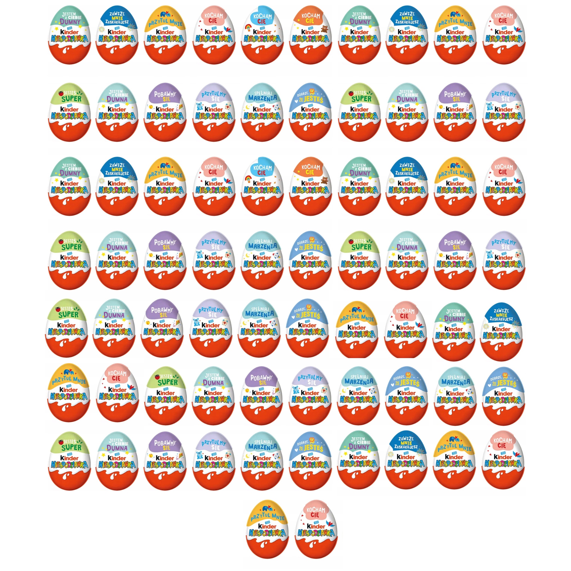 Levně Kinder „Řekni to“ Vajíčko S Překvapením 72 kusů