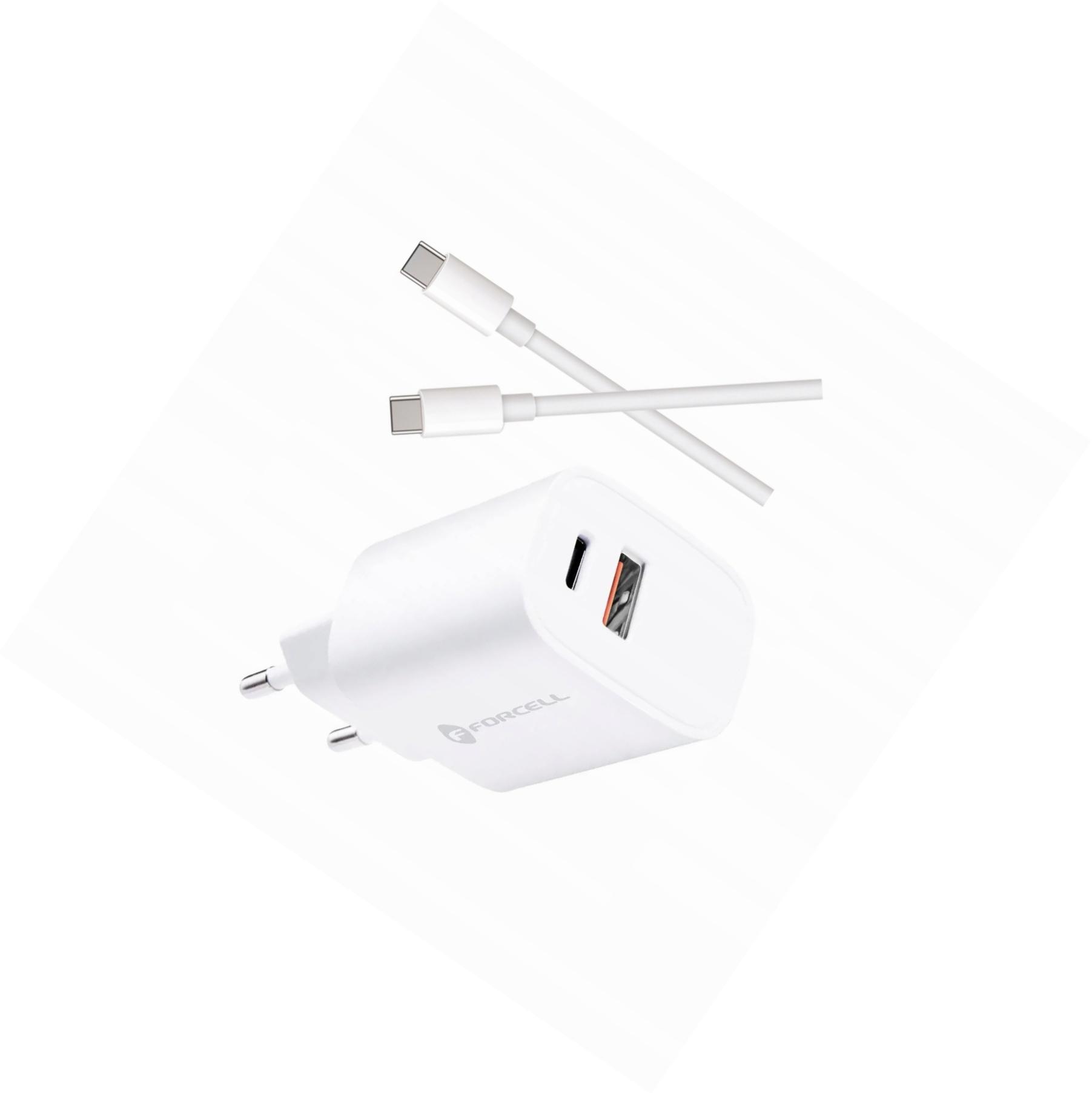 Szybka ładowarka 30W 2 wejścia z kablem Usb-c do Samsung Galaxy A25 5G