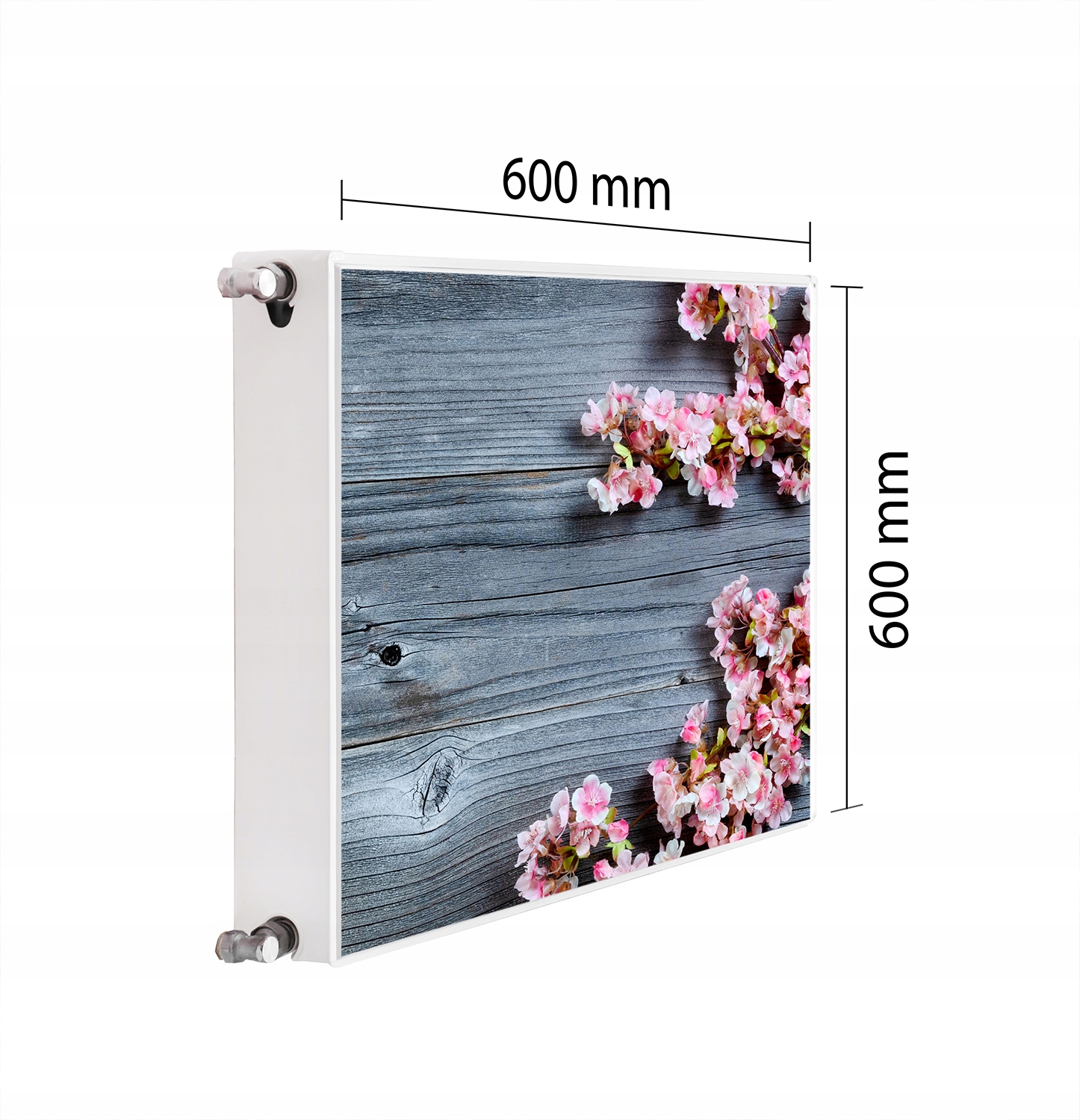 Magnetická Krytka Na Radiátor 60x60 Dřevo Podložka Magnet