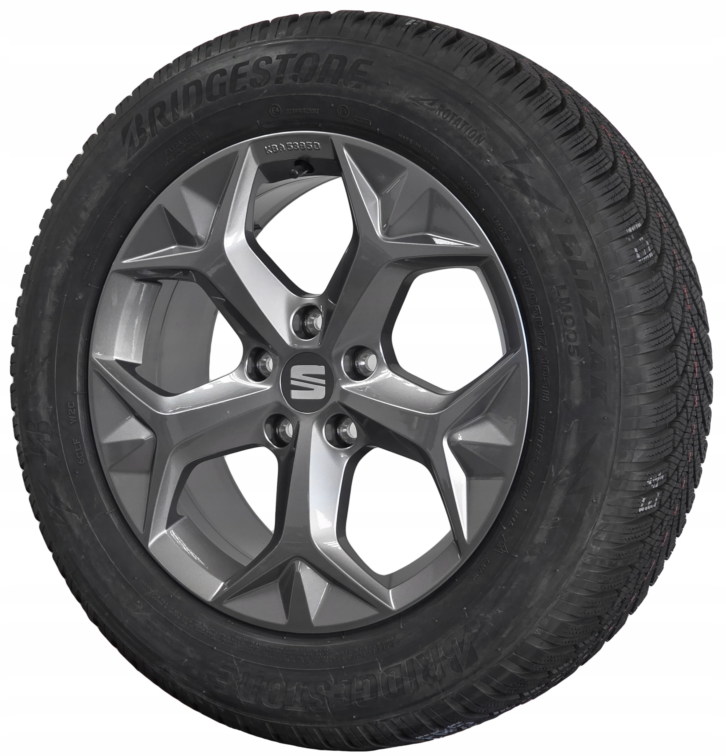 Kolesá Vw Tayron Tiguan Seat Tarraco Škoda Kodiaq 17 Cali Bridgestone 2023