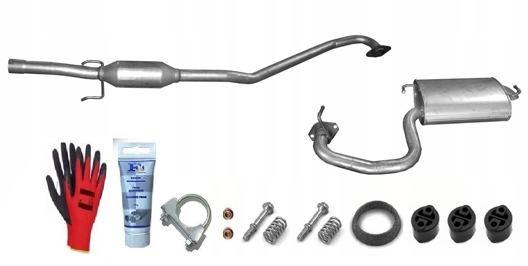 Toyota Avensis 2.0i 16V 108kW (2003-2008) Tlumič sada bonus
