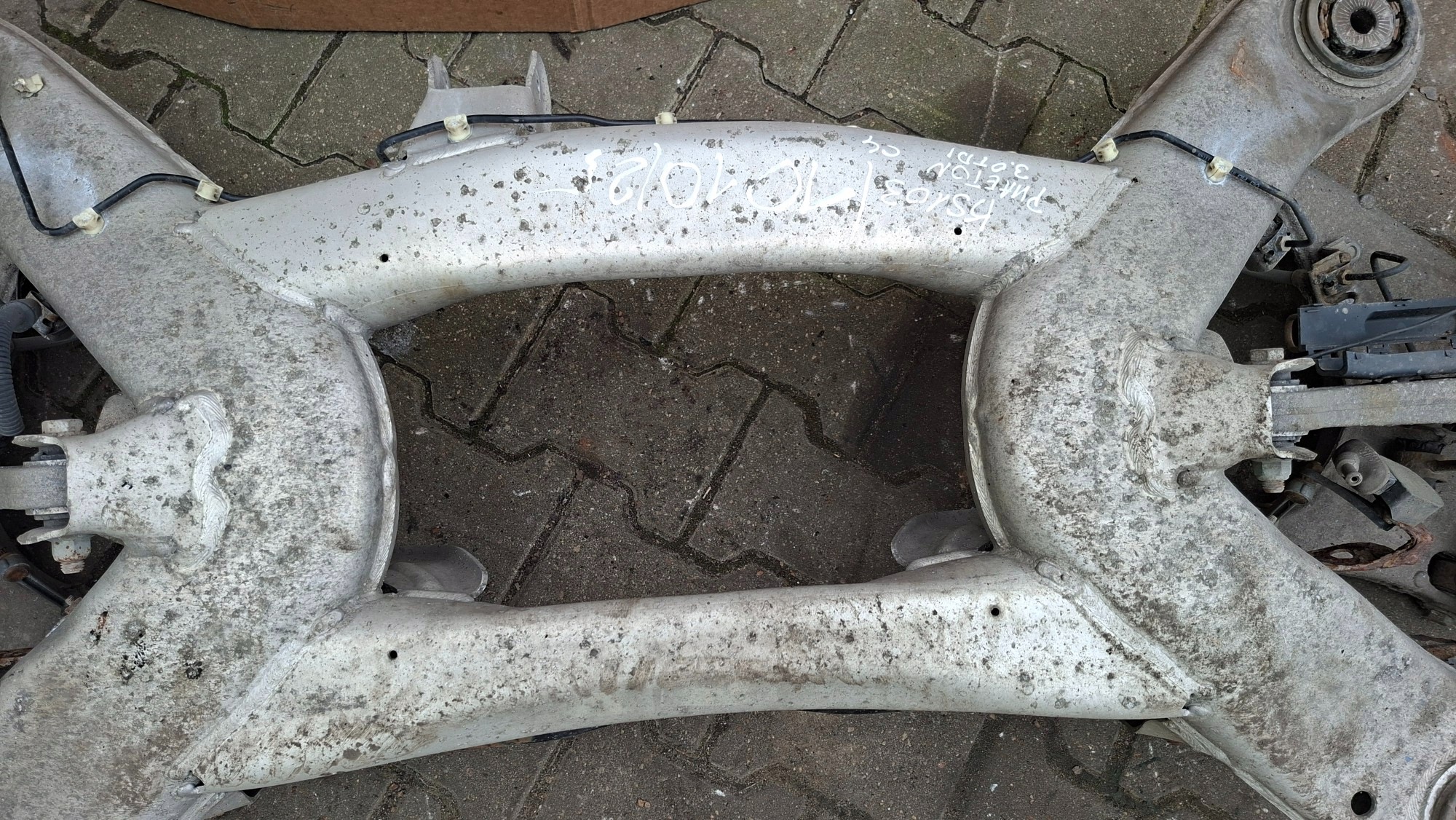 subframe suspension beam rear part VW PHAETON 3.0TDI