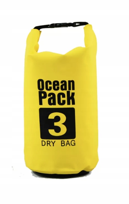 

Worek wodoszczelny, wodoodporna torba 3L Żółty