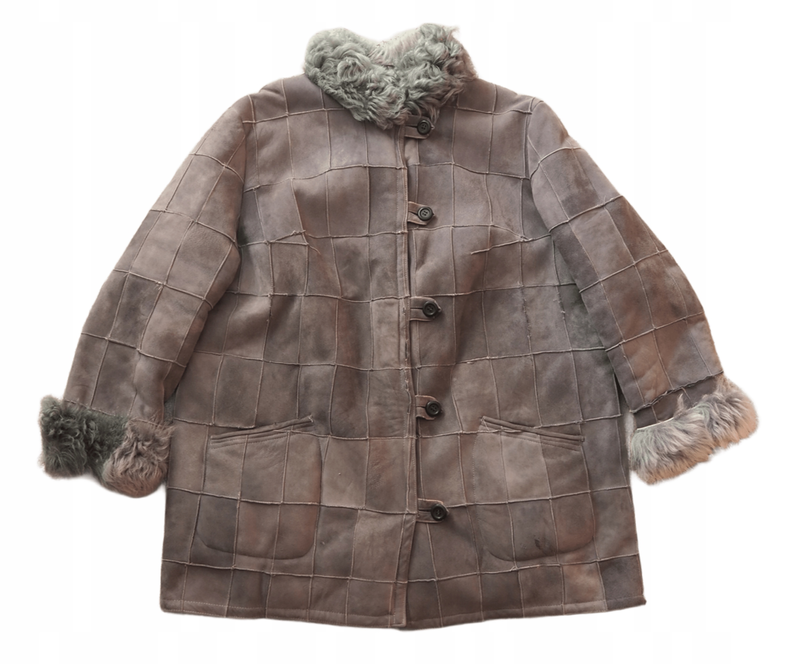 KOŻUCH SKÓRA NATURALNA R.48/50